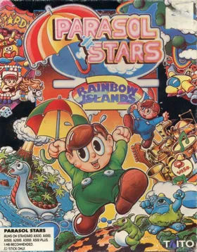 Parasol Stars - Rainbow Islands 2 box cover front